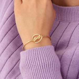 Women’s rhodium bracelet